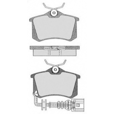 RA.0348.3 RAICAM Комплект тормозных колодок, дисковый тормоз