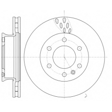 D61034.10 WOKING Тормозной диск