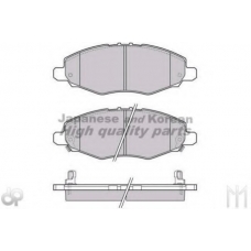 1080-8012 ASHUKI Комплект тормозных колодок, дисковый тормоз