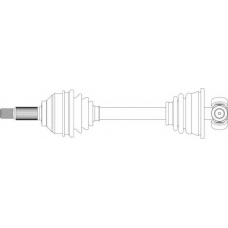 RE3323 General Ricambi Приводной вал