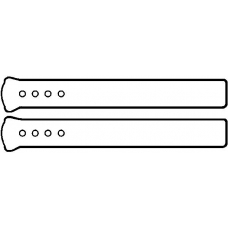 56011900 AJUSA Комплект прокладок, крышка головки цилиндра