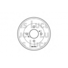 DB4047 TRW Тормозной барабан