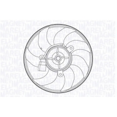 069422556010 MAGNETI MARELLI Вентилятор, охлаждение двигателя