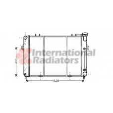 21002007 VAN WEZEL Радиатор, охлаждение двигателя