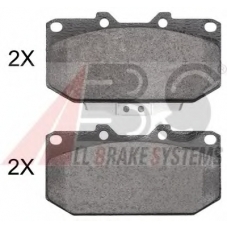 36718 OE ABS Комплект тормозных колодок, дисковый тормоз