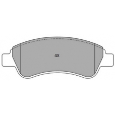 FBP-1213 FREMAX Комплект тормозных колодок, дисковый тормоз