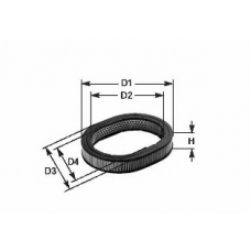 MA3072 CLEAN FILTERS Воздушный фильтр
