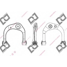 DA1432 DJ PARTS Рычаг независимой подвески колеса, подвеска колеса