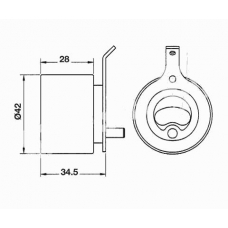ITB-6808 IPS Parts Устройство для натяжения ремня, ремень грм