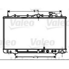 734525 VALEO Радиатор, охлаждение двигателя