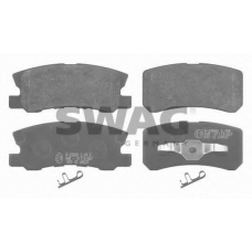 80 91 6583 SWAG Комплект тормозных колодок, дисковый тормоз 80 91 6583 SWAG Комплект тормозных колодок, дисковый тормоз