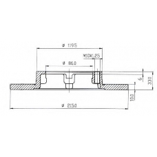 BDC3740 QUINTON HAZELL Тормозной диск