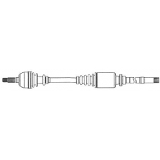 121857 FARCOM Приводной вал