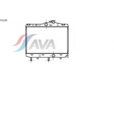 TO2109 AVA Радиатор, охлаждение двигателя