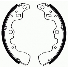 05720 KAWE Комплект тормозных колодок