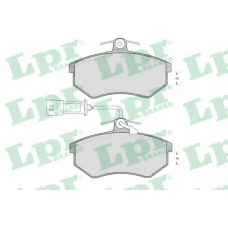 05P1868 LPR Комплект тормозных колодок, дисковый тормоз