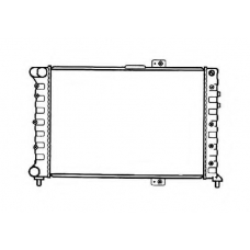 53241 NRF Радиатор, охлаждение двигателя