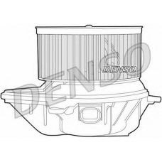 DEA23007 DENSO Вентилятор салона