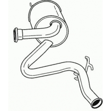 32628 SIGAM Глушитель выхлопных газов конечный