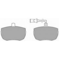 FBP-0271 FREMAX Комплект тормозных колодок, дисковый тормоз