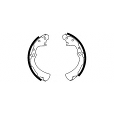 8DB 355 001-191 HELLA Комплект тормозных колодок