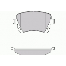 12-1130 E.T.F. Комплект тормозных колодок, дисковый тормоз