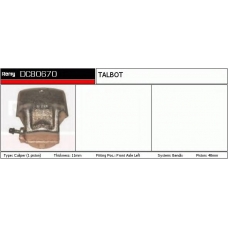 DC80670 DELCO REMY Тормозной суппорт