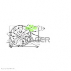 32-2096 KAGER Вентилятор, охлаждение двигателя