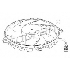 721 534 TOPRAN Вентилятор, охлаждение двигателя