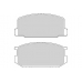 FD6703A NECTO Комплект тормозных колодок, дисковый тормоз