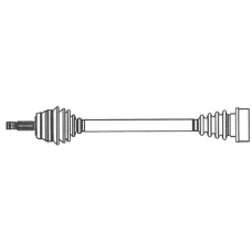 121683 FARCOM Приводной вал