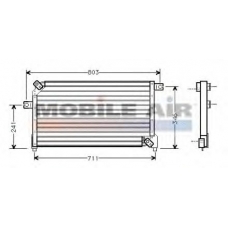 60135158 SCHLIECKMANN Конденсатор, кондиционер