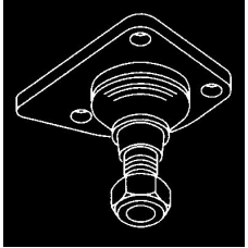 12.04.204 PEX Несущий / направляющий шарнир