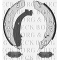 BBS1071K BORG & BECK Комплект тормозных колодок