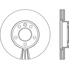 BDA2063.20 OPEN PARTS Тормозной диск