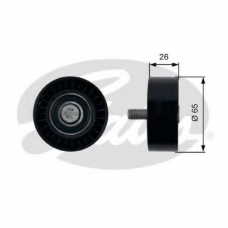 T42304 GATES Паразитный / Ведущий ролик, зубчатый ремень