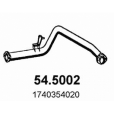 54.5002 ASSO Труба выхлопного газа