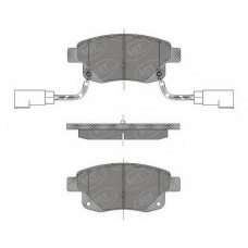 SP 492 SCT Комплект тормозных колодок, дисковый тормоз