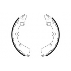 MFR666 MINTEX Комплект тормозных колодок