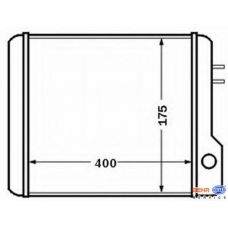 8FH 351 308-371 HELLA Теплообменник, отопление салона