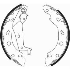 5186854 GIRLING Комплект тормозных колодок