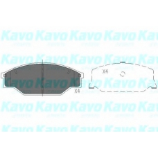 KBP-9001 KAVO PARTS Комплект тормозных колодок, дисковый тормоз