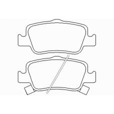 P 83 080 BREMBO Колодки тормозные