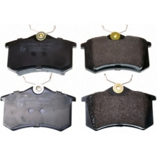 B111044 DENCKERMANN Комплект тормозных колодок, дисковый тормоз