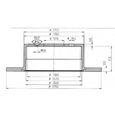 BDC3776 QUINTON HAZELL Тормозной диск