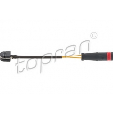 408 098 TOPRAN Датчик, износ тормозных колодок