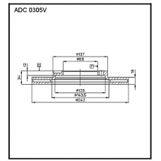ADC 0305V Allied Nippon Гидравлические цилиндры
