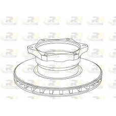 NSX1052.20 ROADHOUSE Тормозной диск
