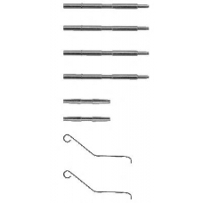 BFK829 QUINTON HAZELL Комплектующие, колодки дискового тормоза