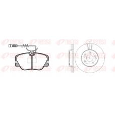 8189.00 REMSA Комплект тормозов, дисковый тормозной механизм